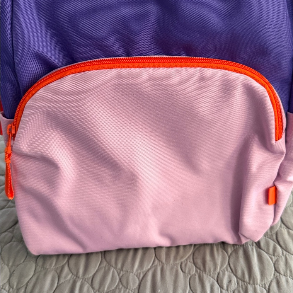 Vera Bradley Lighten Up Essential Backpack Purple Colorblock - Picture 6 of 9